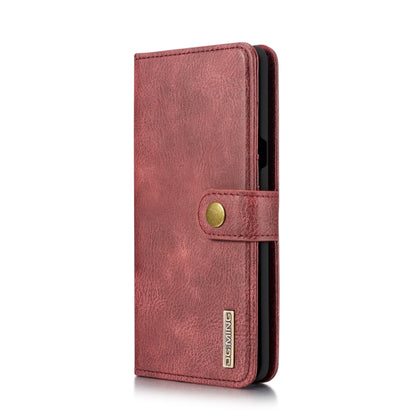 DG.MING Crazy Horse Texture Flip Detachable Magnetic Leather Case with Holder & Card Slots & Wallet for Galaxy S10 5G(Red) - Galaxy Phone Cases by DG.MING | Online Shopping UK | buy2fix