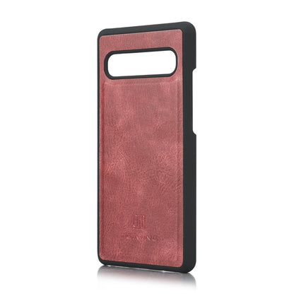 DG.MING Crazy Horse Texture Flip Detachable Magnetic Leather Case with Holder & Card Slots & Wallet for Galaxy S10 5G(Red) - Galaxy Phone Cases by DG.MING | Online Shopping UK | buy2fix