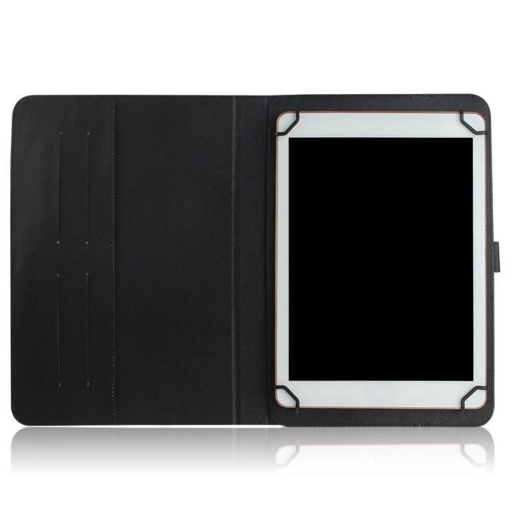 3D Colored Drawing Universal Horizontal Flip Leather Case, with Holder & Card Slot & Wallet for 7 inch Tablet PC(Embrace Cat) - 7 inch by buy2fix | Online Shopping UK | buy2fix