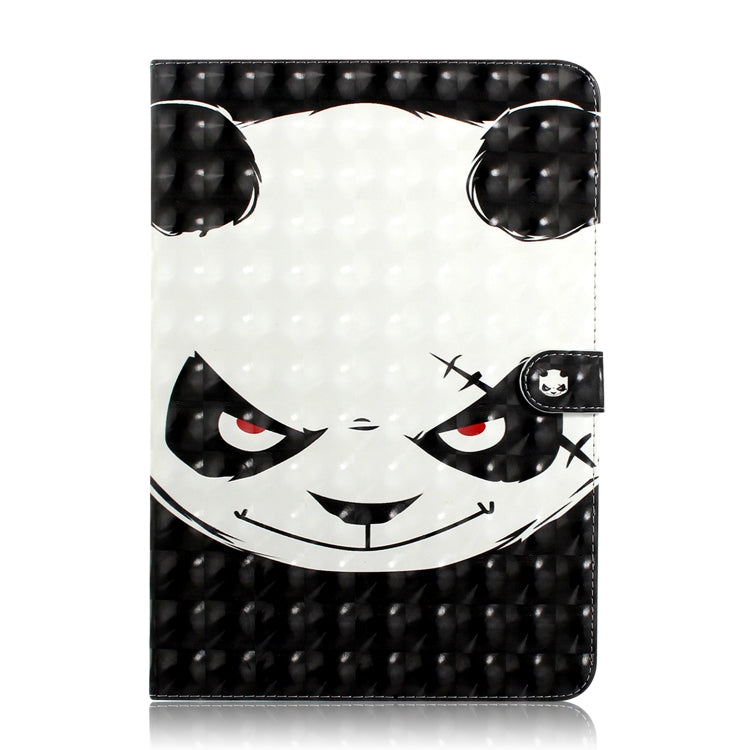 3D Colored Drawing Universal Horizontal Flip Leather Case, with Holder & Card Slot & Wallet for 8 inch Tablet PC(Angry Bear) - 8 inch by buy2fix | Online Shopping UK | buy2fix