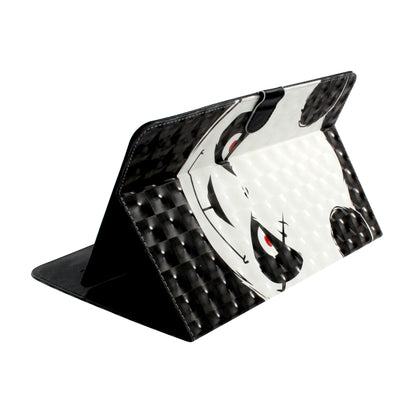 3D Colored Drawing Universal Horizontal Flip Leather Case, with Holder & Card Slot & Wallet for 8 inch Tablet PC(Angry Bear) - 8 inch by buy2fix | Online Shopping UK | buy2fix