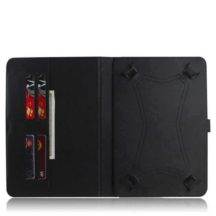 3D Colored Drawing Universal Horizontal Flip Leather Case, with Holder & Card Slot & Wallet for 8 inch Tablet PC(Angry Bear) - 8 inch by buy2fix | Online Shopping UK | buy2fix