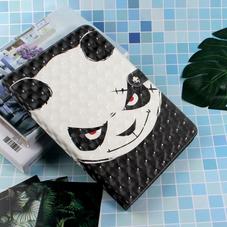 3D Colored Drawing Universal Horizontal Flip Leather Case, with Holder & Card Slot & Wallet for 8 inch Tablet PC(Angry Bear) - 8 inch by buy2fix | Online Shopping UK | buy2fix