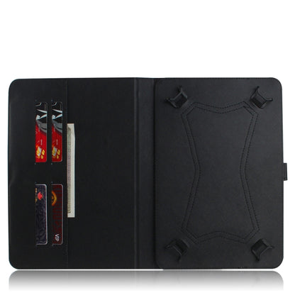 3D Colored Drawing Universal Horizontal Flip Leather Case, with Holder & Card Slot & Wallet for 8 inch Tablet PC(Zoo) - 8 inch by buy2fix | Online Shopping UK | buy2fix