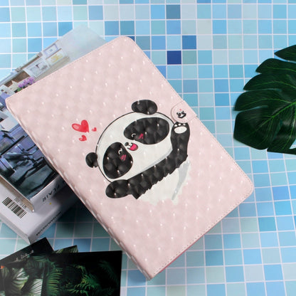 3D Colored Drawing Universal Horizontal Flip Leather Case, with Holder & Card Slot & Wallet for 8 inch Tablet PC(Love Bear) - 8 inch by buy2fix | Online Shopping UK | buy2fix