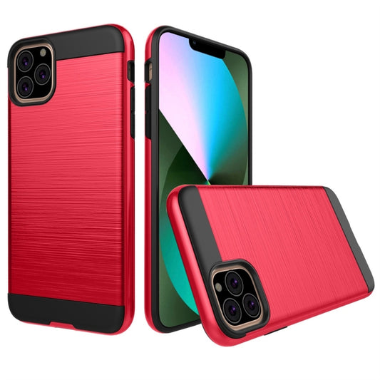 For iPhone 11 Pro Max Shockproof Rugged Armor Protective Case with Card Slot (Grey) by buy2fix