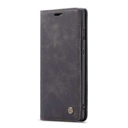 CaseMe-013 Multi-functional Retro Frosted Horizontal Flip Leather Case with Card Slot & Holder & Wallet For OnePlus 7(Black) - OnePlus Cases by CaseMe | Online Shopping UK | buy2fix
