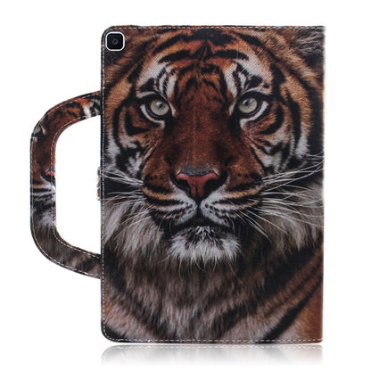 3D Colored Drawing Horizontal Flip Leather Case, with Holder & Card Slot & Wallet & Handle For Galaxy Tab A 8.0 (2019)(Siberian Tiger) by buy2fix
