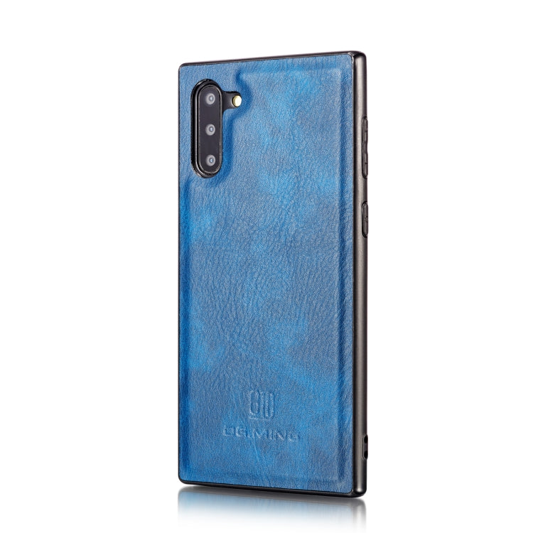 DG.MING Crazy Horse Texture Flip Detachable Magnetic Leather Case with Holder & Card Slots & Wallet for Samsung Galaxy Note 10(Blue) - Galaxy Phone Cases by DG.MING | Online Shopping UK | buy2fix