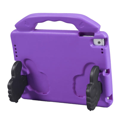 Shockproof EVA Thumb Bumper Case with Handle & Holder for iPad 9.7(Purple) - iPad 9.7 (2018) & (2017) Cases by buy2fix | Online Shopping UK | buy2fix