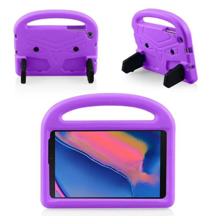 Shockproof EVA Bumper Case with Handle & Holder for Galaxy Tab A 8 (2019) P200 / P205(Purple) by buy2fix