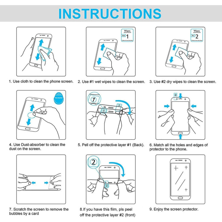 For Doogee S40 Lite 10 PCS 0.26mm 9H 2.5D Tempered Glass Film - Others by buy2fix | Online Shopping UK | buy2fix