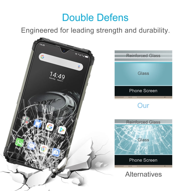For Ulefone Armor 7E 50 PCS 0.26mm 9H 2.5D Tempered Glass Film by buy2fix