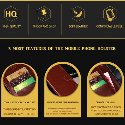 For Huawei nova 8 SE idewei Crazy Horse Texture Horizontal Flip Leather Case with Holder & Card Slots & Wallet(White) - Huawei Cases by idewei | Online Shopping UK | buy2fix