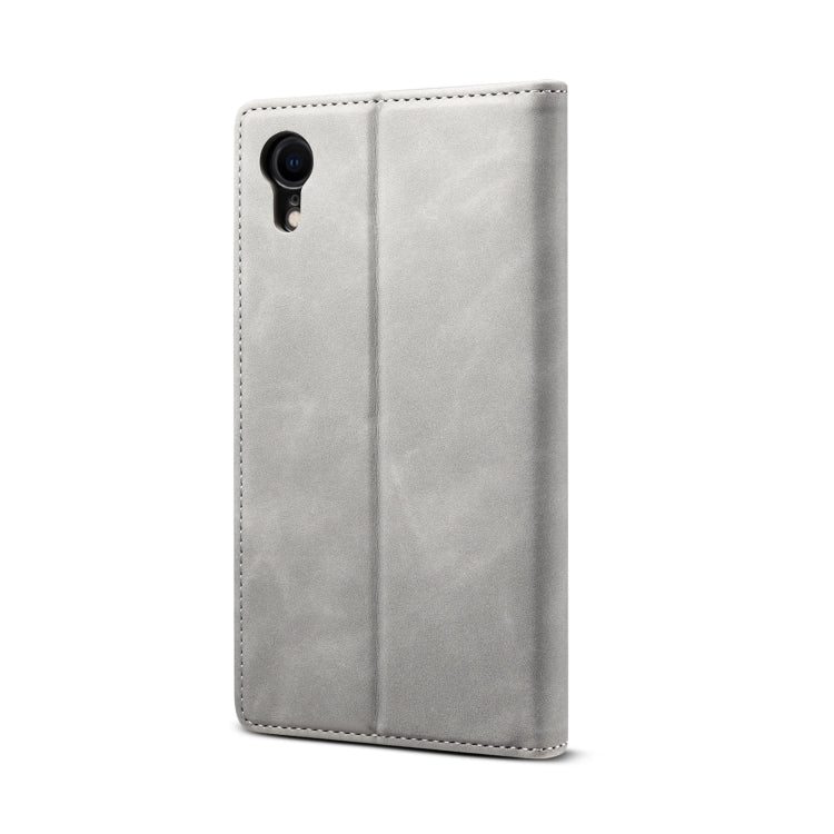 For iPhone XR GUSSIM GS-001 Business Style Horizontal Flip Skin Feel PU Leather Case with Holder & Card Slots & Wallet & Photo Frame(Gray) - More iPhone Cases by GUSSIM | Online Shopping UK | buy2fix