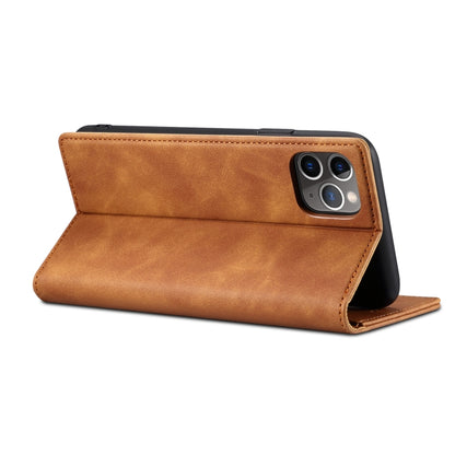 For iPhone 11 GUSSIM GS-001 Business Style Horizontal Flip Skin Feel PU Leather Case with Holder & Card Slots & Wallet & Photo Frame (Gray) - iPhone 11 Cases by GUSSIM | Online Shopping UK | buy2fix