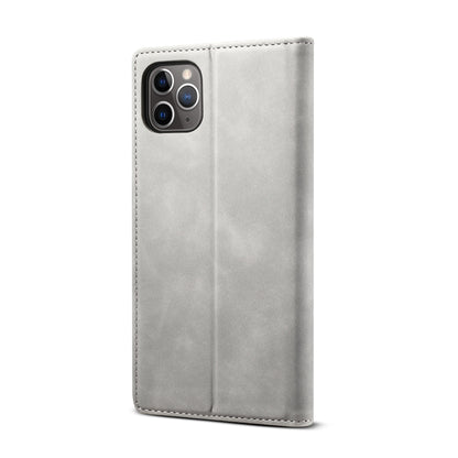 For iPhone 11 Pro Max GUSSIM GS-001 Business Style Horizontal Flip Skin Feel PU Leather Case with Holder & Card Slots & Wallet & Photo Frame (Gray) - iPhone 11 Pro Max Cases by GUSSIM | Online Shopping UK | buy2fix