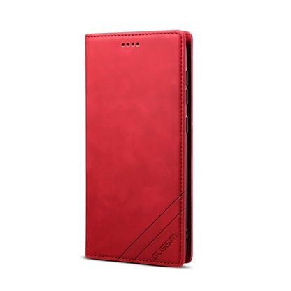 For iPhone 12 / 12 Pro GUSSIM GS-001 Business Style Horizontal Flip Skin Feel PU Leather Case with Holder & Card Slots & Wallet & Photo Frame(Red) - iPhone 12 / 12 Pro Cases by GUSSIM | Online Shopping UK | buy2fix