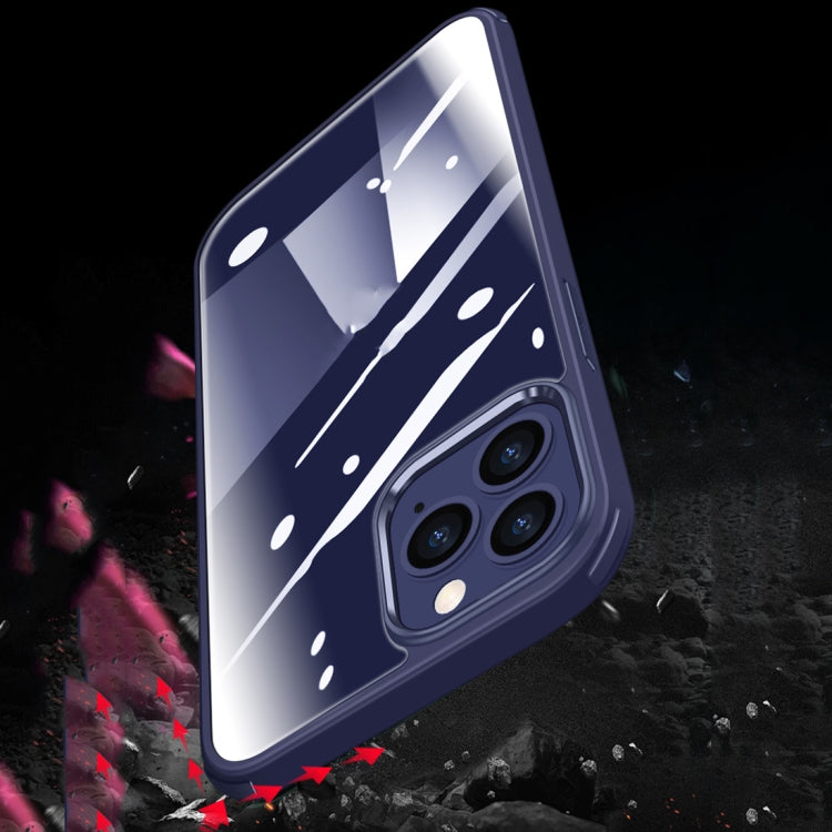 For iPhone 12 Pro Max Double-sided Plastic Glass Protective Case(Red) - iPhone 12 Pro Max Cases by buy2fix | Online Shopping UK | buy2fix