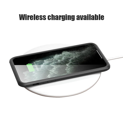 For iPhone 11 Pro Max Double-sided Plastic Glass Protective Case (Black) - iPhone 11 Pro Max Cases by buy2fix | Online Shopping UK | buy2fix