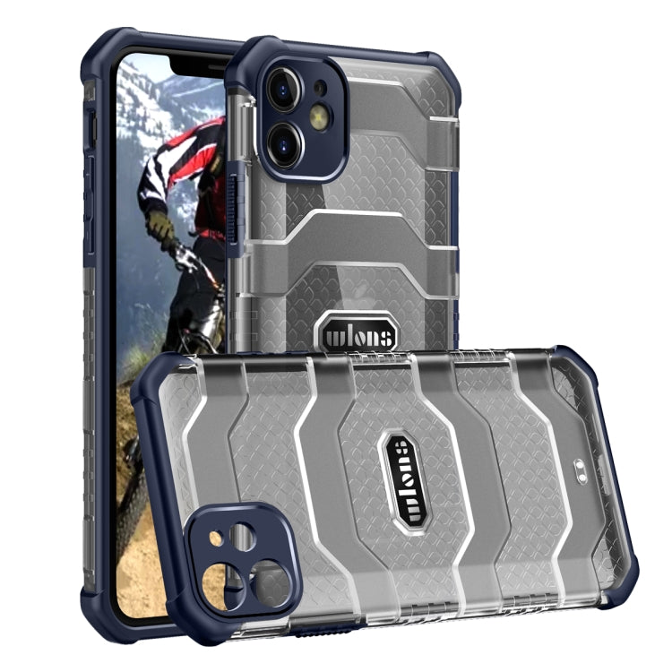 For iPhone 11 wlons Explorer Series PC+TPU Protective Case (Navy Blue) - iPhone 11 Cases by wlons | Online Shopping UK | buy2fix