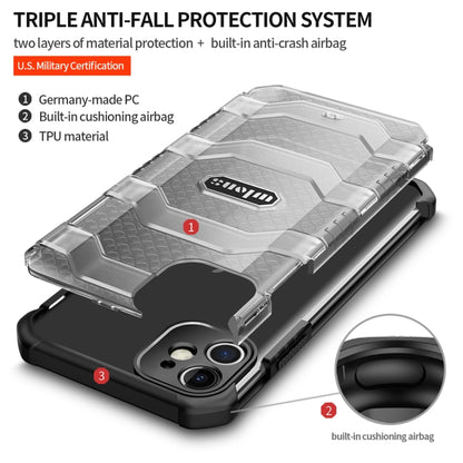 For iPhone 11 wlons Explorer Series PC+TPU Protective Case (Navy Blue) - iPhone 11 Cases by wlons | Online Shopping UK | buy2fix