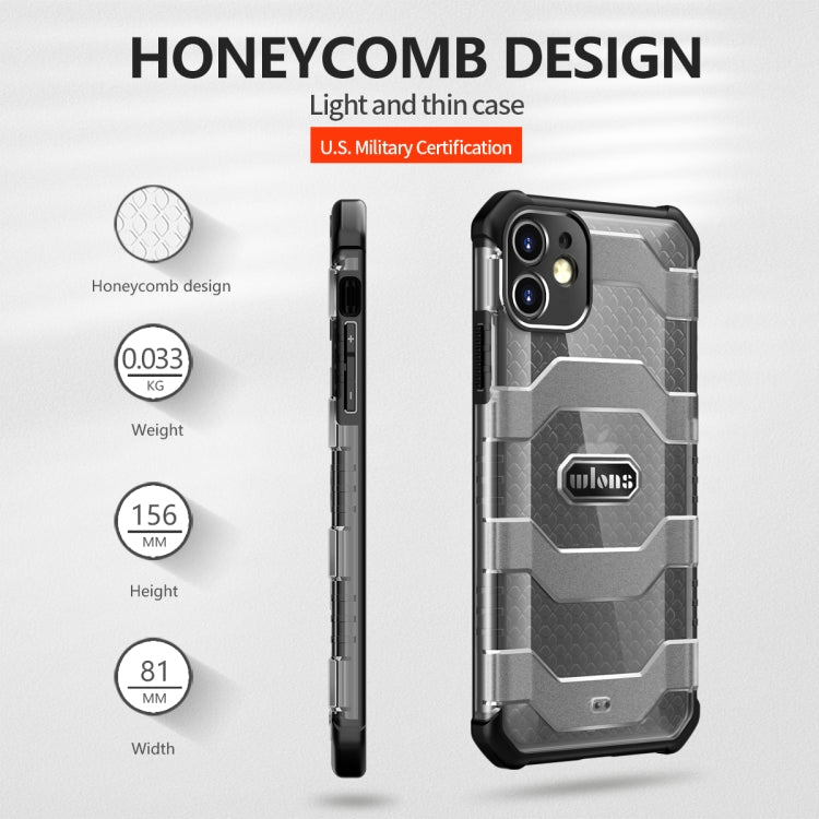 For iPhone 11 wlons Explorer Series PC+TPU Protective Case (Navy Blue) - iPhone 11 Cases by wlons | Online Shopping UK | buy2fix