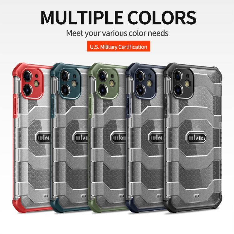 For iPhone 11 wlons Explorer Series PC+TPU Protective Case (Navy Blue) - iPhone 11 Cases by wlons | Online Shopping UK | buy2fix