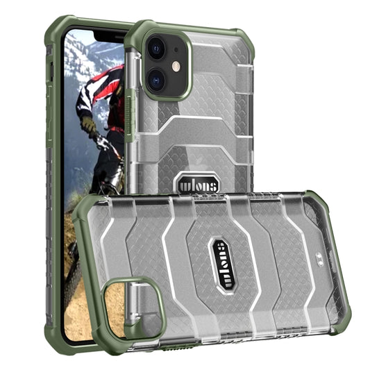 For iPhone 12 mini wlons Explorer Series PC+TPU Protective Case (Green) - iPhone 12 mini Cases by wlons | Online Shopping UK | buy2fix