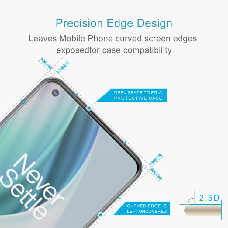 For OnePlus Nord N10 5G 10 PCS 0.26mm 9H 2.5D Tempered Glass Film by buy2fix