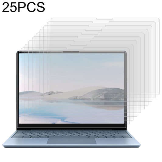For Surface Laptop Go 25 PCS 9H HD Explosion-proof Tempered Glass Film - Others by buy2fix | Online Shopping UK | buy2fix