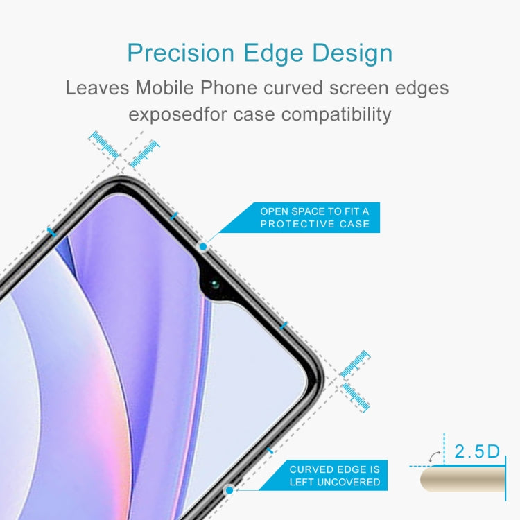 10 PCS For Xiaomi Redmi Note 9 4G 0.26mm 9H 2.5D Tempered Glass Film by buy2fix