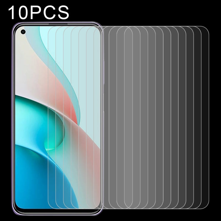 10 PCS For Xiaomi Redmi Note 9 5G 0.26mm 9H 2.5D Tempered Glass Film by buy2fix