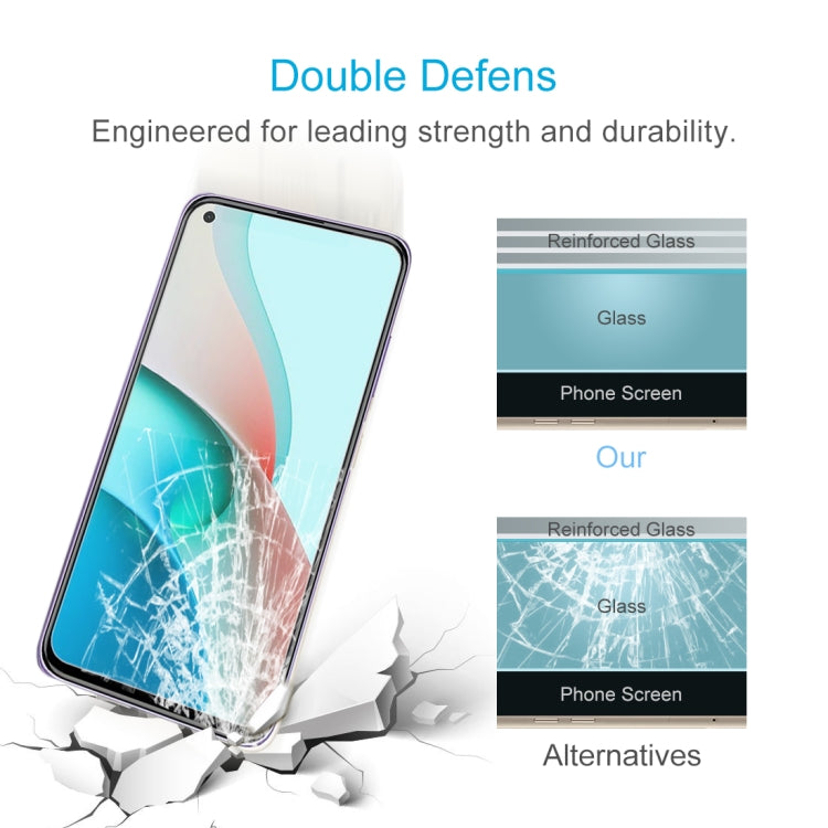10 PCS For Xiaomi Redmi Note 9 5G 0.26mm 9H 2.5D Tempered Glass Film by buy2fix
