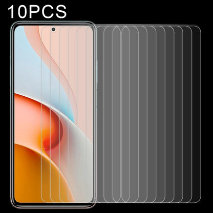 10 PCS For Xiaomi Redmi Note 9 Pro 5G 0.26mm 9H 2.5D Tempered Glass Film by buy2fix