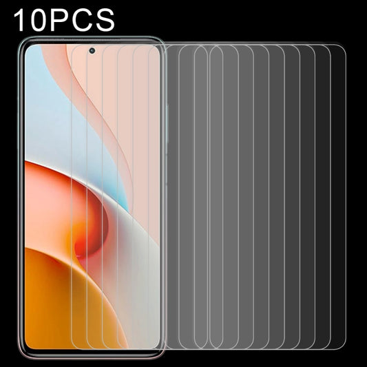 10 PCS For Xiaomi Redmi Note 9 Pro 5G 0.26mm 9H 2.5D Tempered Glass Film by buy2fix