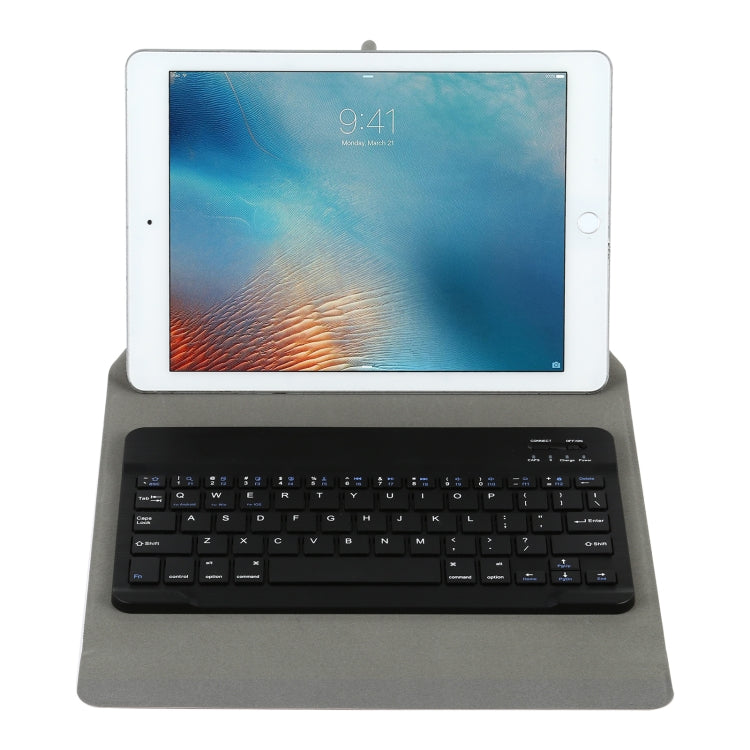 Universal Detachable Bluetooth Keyboard + Leather Tablet Case without Touchpad for iPad 9-10 inch, Specification:Black Keyboard(Gold) - Universal by buy2fix | Online Shopping UK | buy2fix