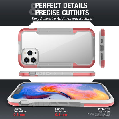 For iPhone 12 Pro iPAKY Thunder Series Aluminum alloy Shockproof Protective Case(Rose gold) - iPhone 12 / 12 Pro Cases by iPAKY | Online Shopping UK | buy2fix