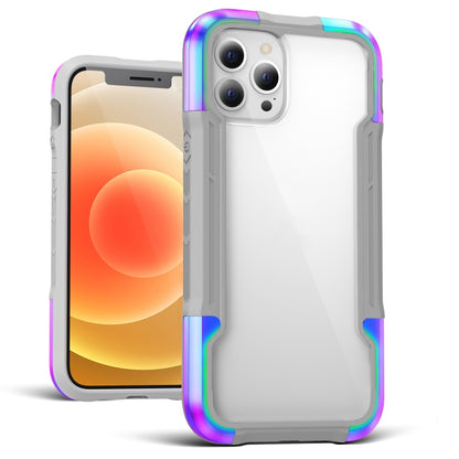 For iPhone 12 mini iPAKY Thunder Series Aluminum alloy Shockproof Protective Case (Rainbow) - iPhone 12 mini Cases by iPAKY | Online Shopping UK | buy2fix
