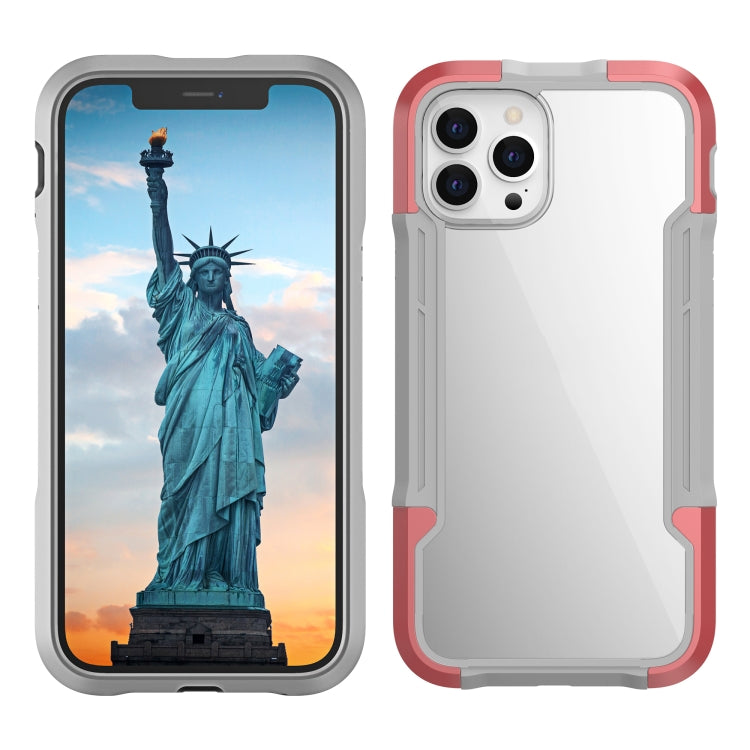 For iPhone 12 mini iPAKY Thunder Series Aluminum alloy Shockproof Protective Case (Rose gold) - iPhone 12 mini Cases by iPAKY | Online Shopping UK | buy2fix