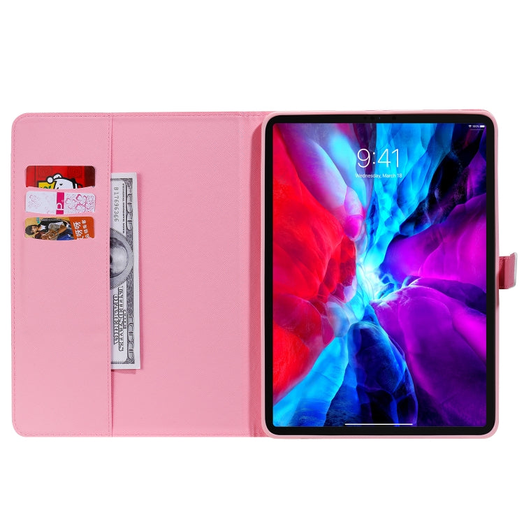 3D Painted Pattern Horizontal Flip Leather Case with Holder & Card Slots & Wallet & Sleep / Wake-up Function For iPad Air 2022 / 2020 10.9 /iPad Pro 11 2020 / 2018(Red Rose) - iPad Air (2022) / (2020) 10.9 Cases by buy2fix | Online Shopping UK | buy2fix