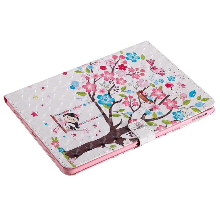 3D Painted Pattern Horizontal Flip Leather Case with Holder & Card Slots & Wallet & Sleep / Wake-up Function For iPad Air 2022 / 2020 10.9 /iPad Pro 11 2020 / 2018(Girl Under The Tree) - iPad Air (2022) / (2020) 10.9 Cases by buy2fix | Online Shopping UK | buy2fix