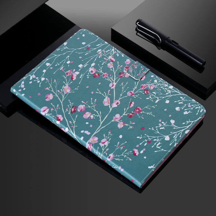 Painted Pattern Horizontal Flip Leather Case with Holder & Card Slots & Wallet & Sleep / Wake-up Function For iPad Air 2022 / 2020 10.9 /iPad Pro 11 2020 / 2018(Apricot Tree) - iPad Air (2022) / (2020) 10.9 Cases by buy2fix | Online Shopping UK | buy2fix