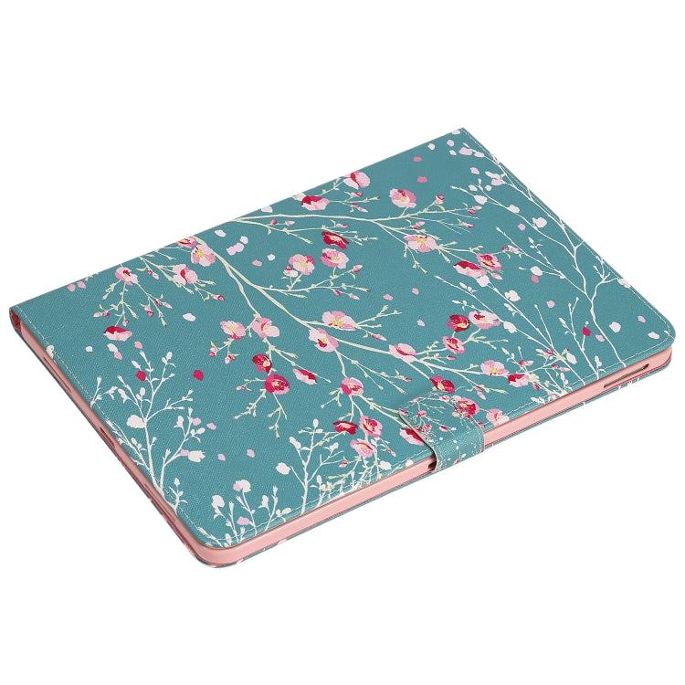 Painted Pattern Horizontal Flip Leather Case with Holder & Card Slots & Wallet & Sleep / Wake-up Function For iPad Air 2022 / 2020 10.9 /iPad Pro 11 2020 / 2018(Apricot Tree) - iPad Air (2022) / (2020) 10.9 Cases by buy2fix | Online Shopping UK | buy2fix