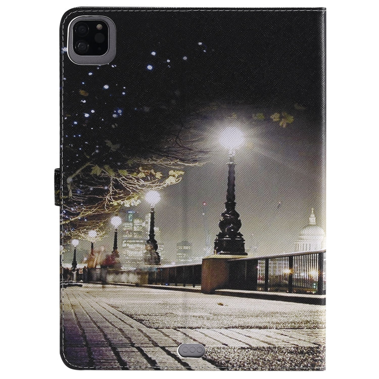 Painted Pattern Horizontal Flip Leather Case with Holder & Card Slots & Wallet & Sleep / Wake-up Function For iPad Air 2022 / 2020 10.9 /iPad Pro 11 2020 / 2018(Cityscape) - iPad Air (2022) / (2020) 10.9 Cases by buy2fix | Online Shopping UK | buy2fix