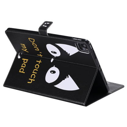 Painted Pattern Horizontal Flip Leather Case with Holder & Card Slots & Wallet & Sleep / Wake-up Function For iPad Air 2022 / 2020 10.9 /iPad Pro 11 2020 / 2018(Cat Ears) - iPad Air (2022) / (2020) 10.9 Cases by buy2fix | Online Shopping UK | buy2fix