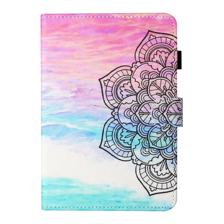 For iPad Pro 11 (2020) / (2018) Coloured Drawing Stitching Horizontal Flip Leather Tablet Case with Holder & Card Slot & Sleep / Wake-up Function(Colorful Mandala) - iPad Pro 11 (2020) Cases by buy2fix | Online Shopping UK | buy2fix