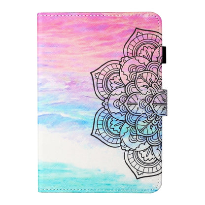 Coloured Drawing Stitching Horizontal Flip Leather Case with Holder & Card Slot & Sleep / Wake-up Function For iPad 10.2 2021 / 2020 / 2019 / Air (2019)(Colorful Mandala) - iPad 10.2 Cases by buy2fix | Online Shopping UK | buy2fix