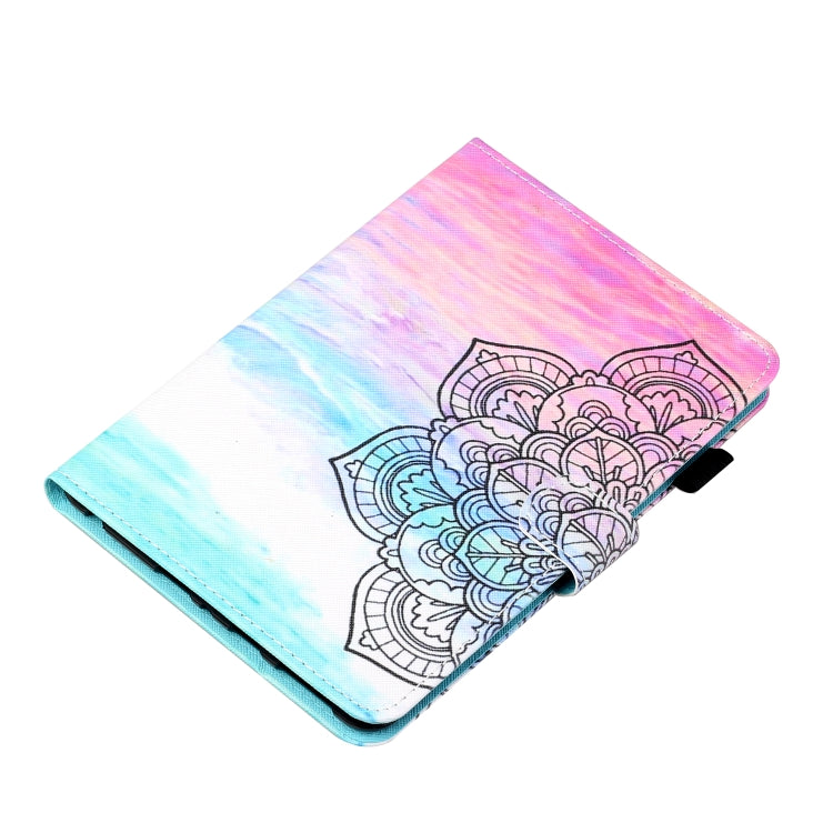 Coloured Drawing Stitching Horizontal Flip Leather Case with Holder & Card Slot & Sleep / Wake-up Function For iPad Air / Air 2 / 9.7 (2017) & (2018)(Colorful Mandala) - iPad 9.7 (2018) & (2017) Cases by buy2fix | Online Shopping UK | buy2fix