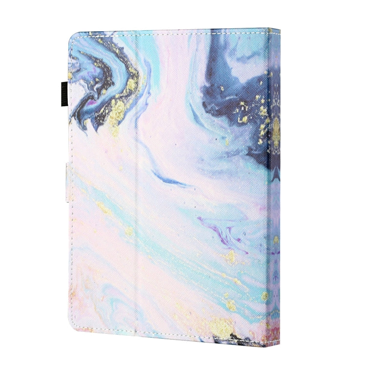 For 7 inch Tablet Universal Coloured Drawing Stitching Horizontal Flip Leather Case with Holder & Card Slot(Quicksand) - 7 inch by buy2fix | Online Shopping UK | buy2fix